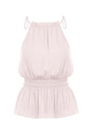 Elasticized Smocked Waist Top