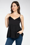 V-neck Tierd Cami
