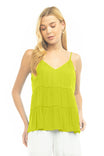 V-neck Tierd Cami