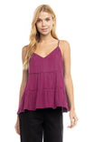 V-neck Tierd Cami