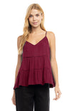 V-neck Tierd Cami