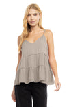 V-neck Tierd Cami