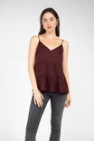 V-neck Tierd Cami