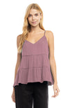 V-neck Tierd Cami