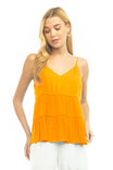 V-neck Tierd Cami