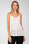 V-neck Tierd Cami