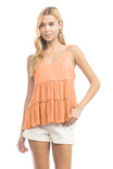 V-neck Tierd Cami