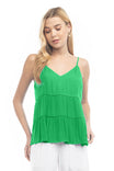 V-neck Tierd Cami
