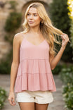 V-neck Tierd Cami
