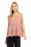 V-neck Tierd Cami