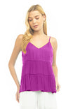 V-neck Tierd Cami