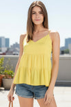 V-neck Tierd Cami