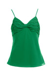 Ruched Cami With Adjustable Straps