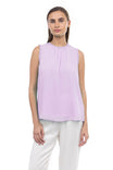Strapless Round Neck Tank With Frill Detail