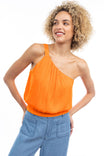 One Shoulder Banned Top