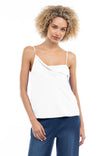 Asymmetrical Cowl Neck Camisole
