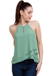 Double Layered Tank With C.f Keyhole