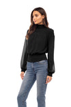 Smocked Yoke Blouse