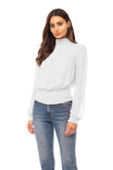 Smocked Yoke Blouse