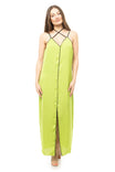 Maxi Dress With Front Slit