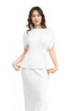 Pleated Sleeve Detail Blouse