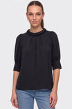 Half Sleeve Braided Detail Blouse