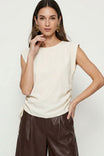 Ruched Side Short Sleeve Top