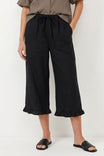 Ruffle Detail Capri Pant