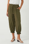 Balloon Leg Capri Joggers
