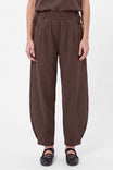 Soft Matte Pull-on Barrel Pants