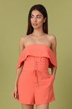 Corset Detail Playsuit