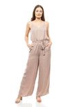 Banded Neck Cami Jumpsuit