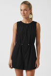 Sleeveless Waist Stopper Romper