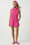 Sleeveless Waist Stopper Romper