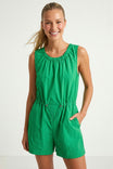 Sleeveless Waist Stopper Romper