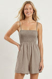 Pom Pom Smocking Romper