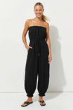 Strapless Balloon Leg Jumpsuit