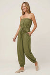 Strapless Balloon Leg Jumpsuit