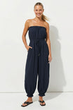 Strapless Balloon Leg Jumpsuit