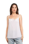 Cowl Neck Tank With Knotted Strap