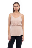 Spaghetti Strap Cami With Back Invisible Zipper