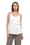 Spaghetti Strap Cami With Back Invisible Zipper