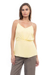 Spaghetti Strap Cami With Back Invisible Zipper