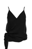 Surplice Top With Side Tie