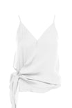 Surplice Top With Side Tie