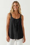Buckle Strap Sleeveless Top