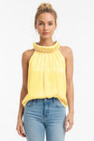 Sleeveless Braid Detail Top