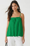 Bubble Top With Bow String Detail