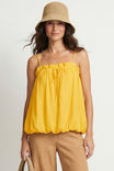 Bubble Top With Bow String Detail