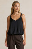 Billowy Strap Accent Tank Top